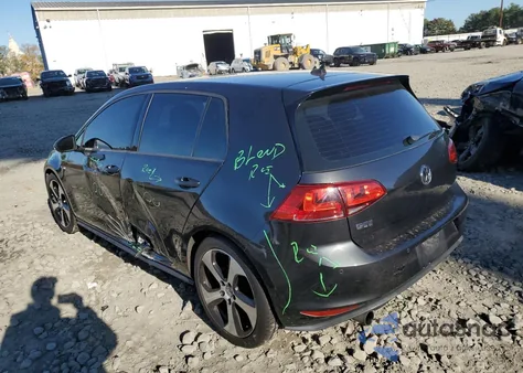 2015 Volkswagen Gti from USA, damaged, VIN 3VW4T7AU5FM098318
